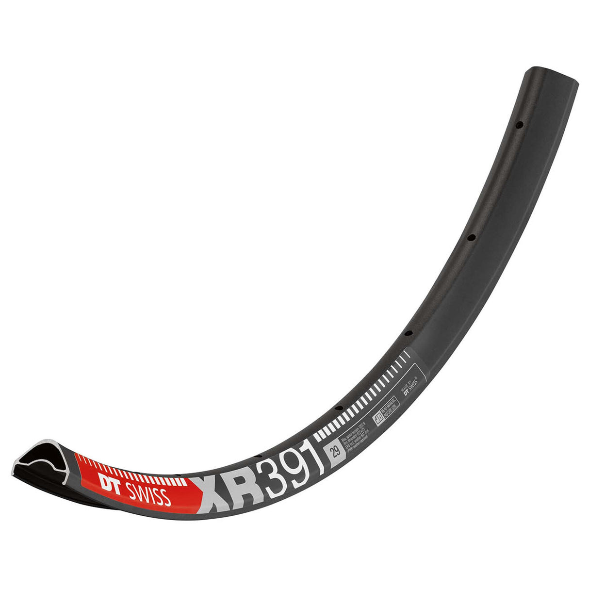 XR 391 Tubeless Ready 29" Disc Rim 28h, Black