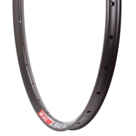 XM 481 Tubeless Ready 27.5" Disc Rim, 28h, Black NLS