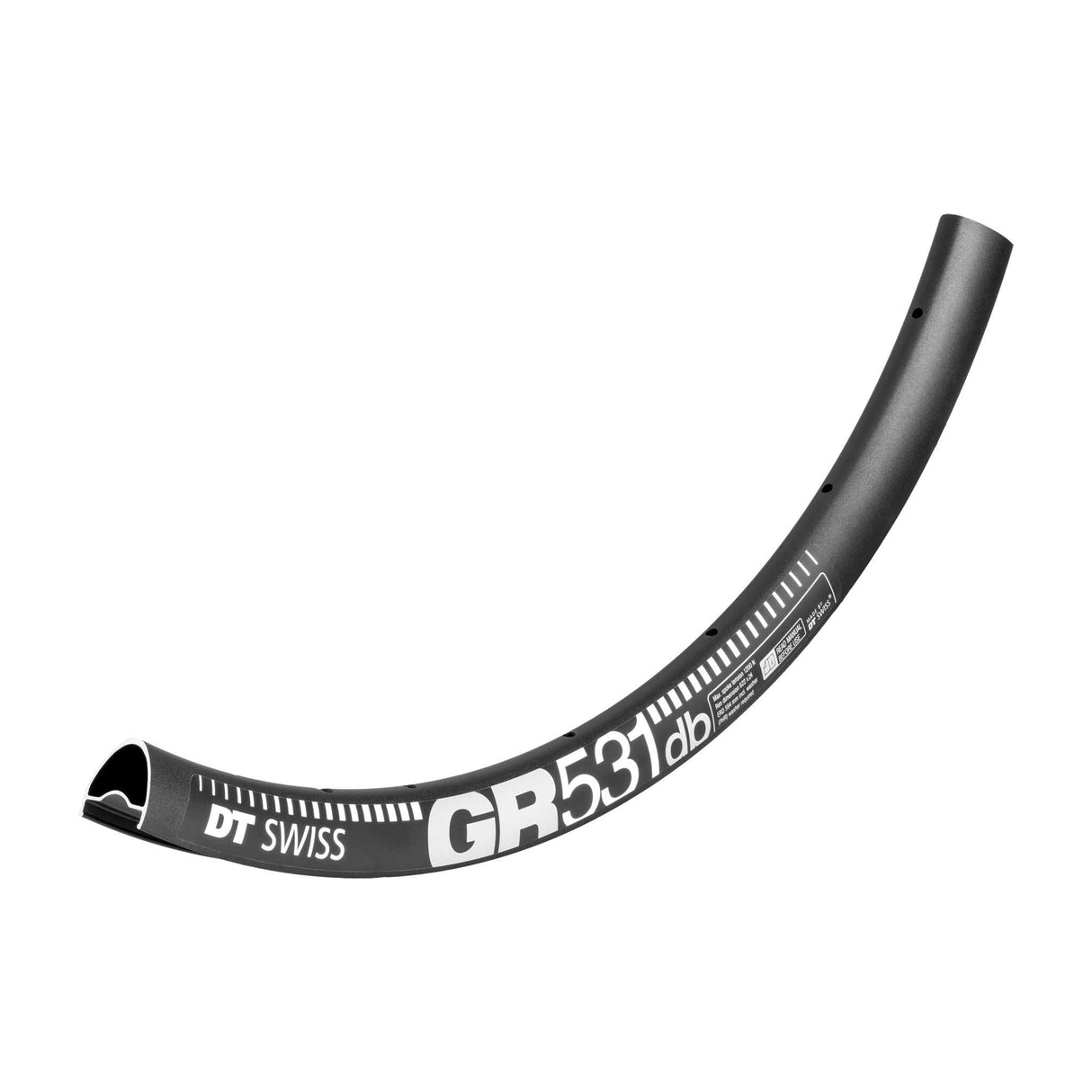 GR 531 Tubeless Ready 700c Disc Rim, 32h, Black
