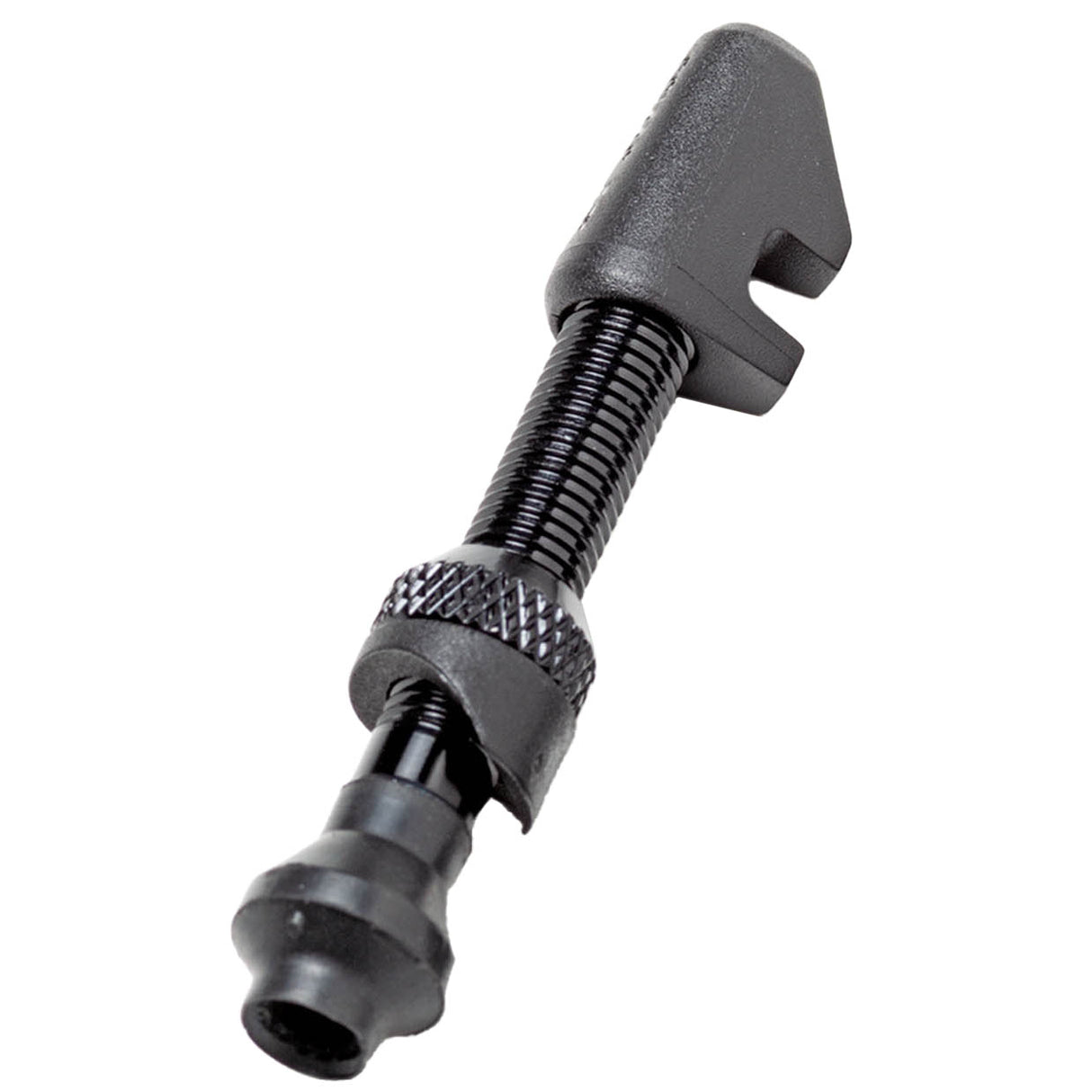 Alloy Tubeless Valve for Asym Rims, 32mm, Black, Each