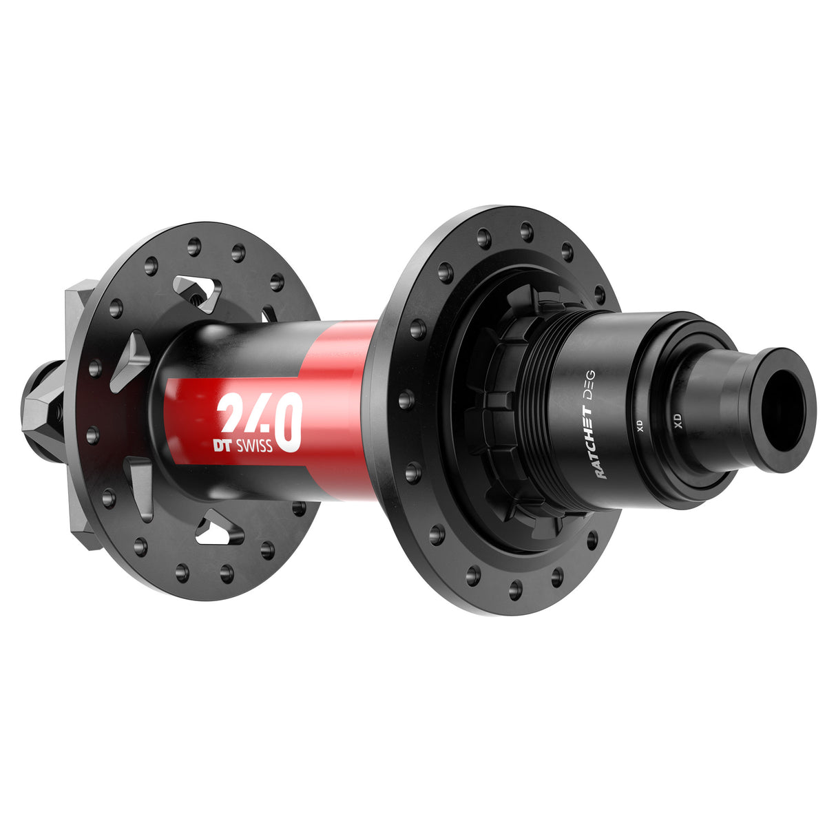 240 DEG 6B-Disc Rear Hub, 28h, 12x157mm, XD