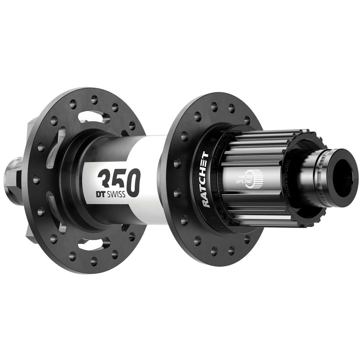 350 6B-Disc Rear Hub, 28h, 12x148mm, MS