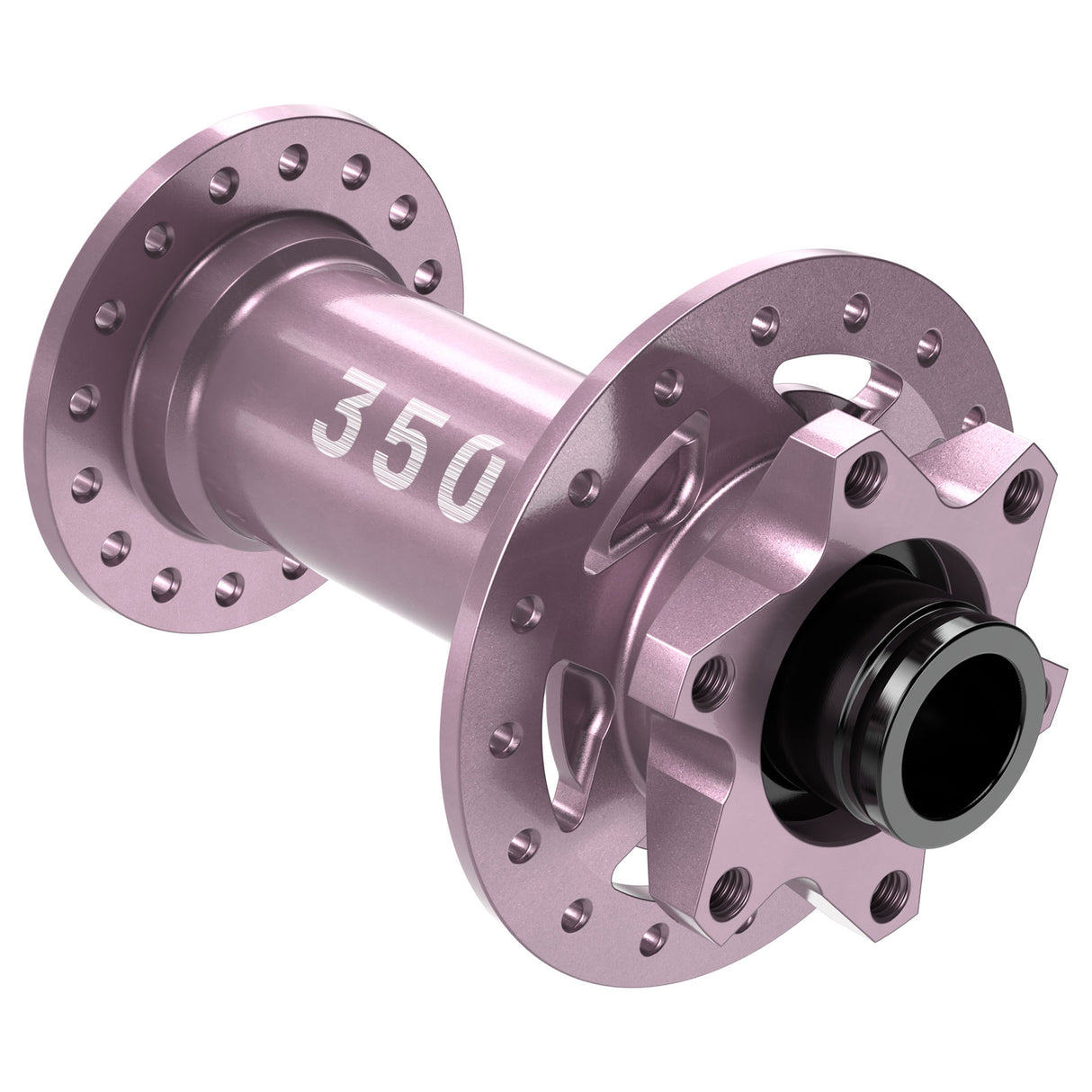 350 6B-Disc Front Hub, 32h, 15x110mm, Pink Ltd Ed