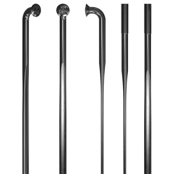 Aerolite Bladed Spoke, Black, 290mm, 20/Count NLS