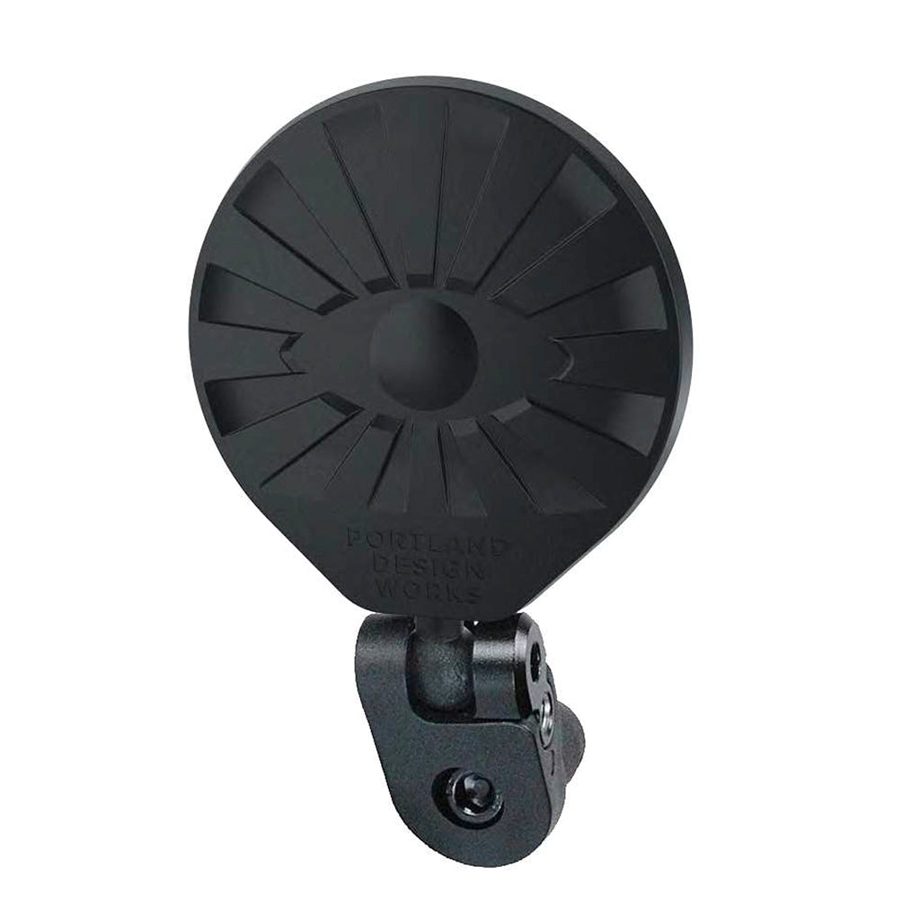 Watch Your Back Bar End Mirror, Black