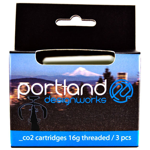 CO2 Cartridge, 16g Threaded, 3/Count