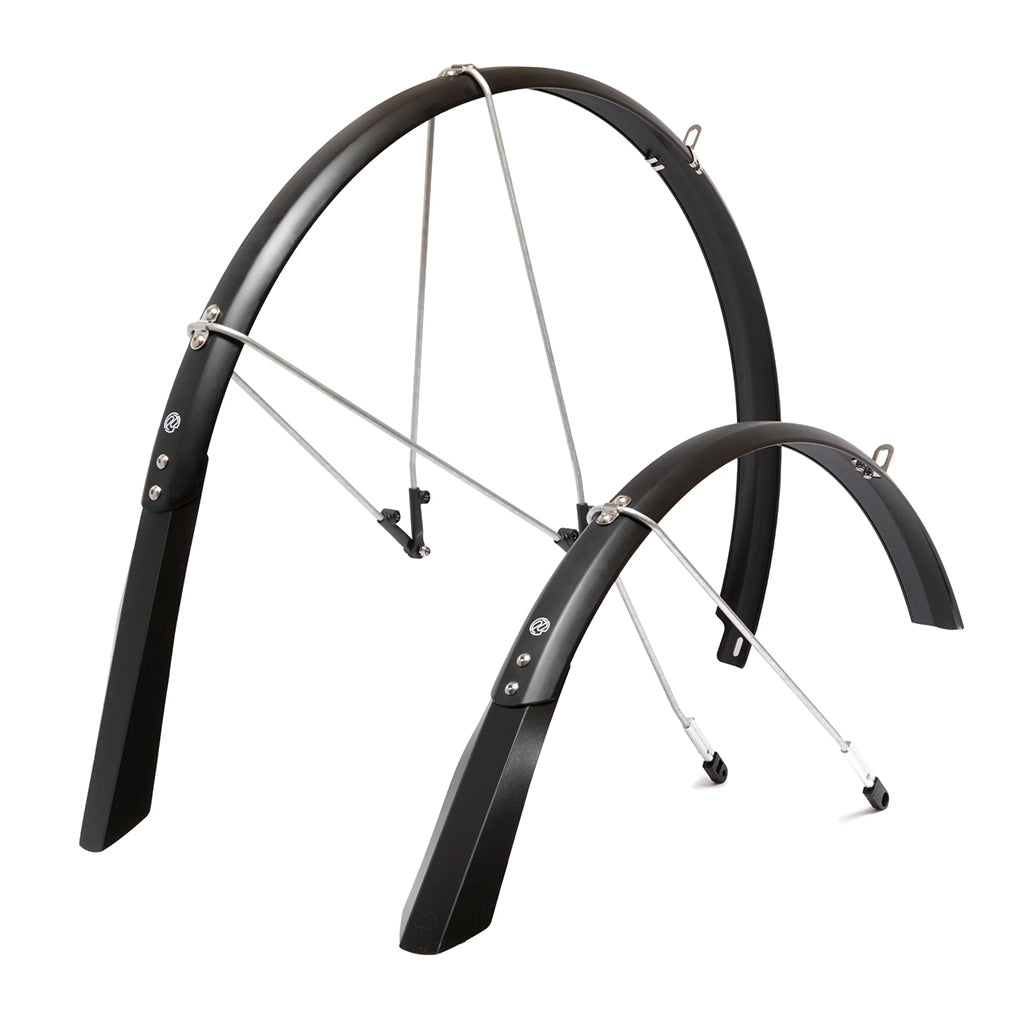 Poncho RPC Fenders, Black - 57mm