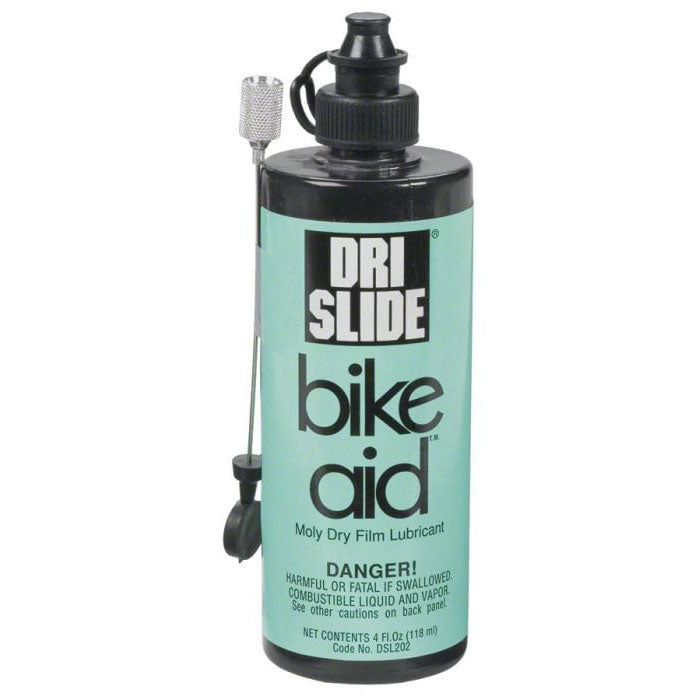 Bike-Aid, Dry Moly Lube, w/Needle, 4oz/120ml