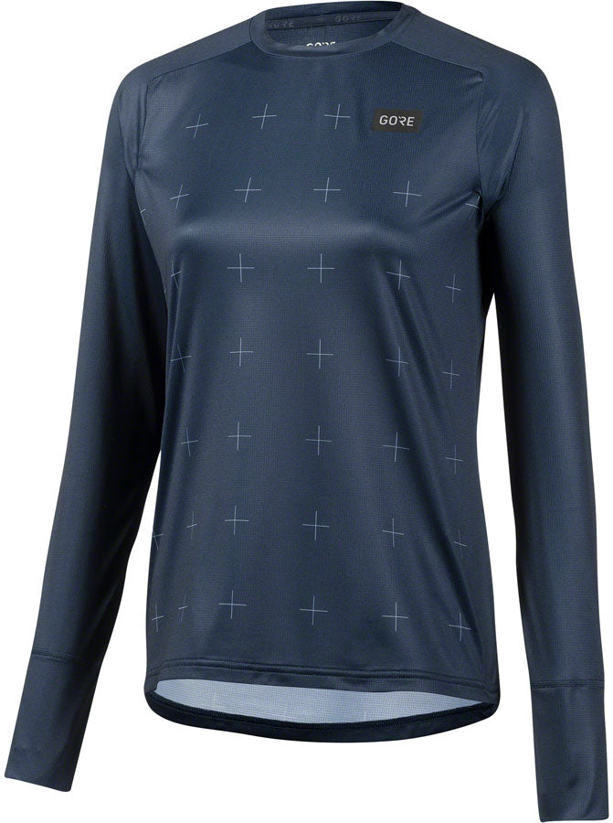 Gorewear Trail KPR Daily Jersey - Long Sleeve Orbit Blue Women's Small