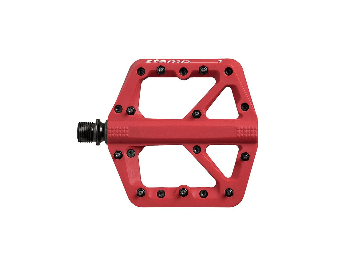 Crankbrothers Stamp 1 Small Red Pedal