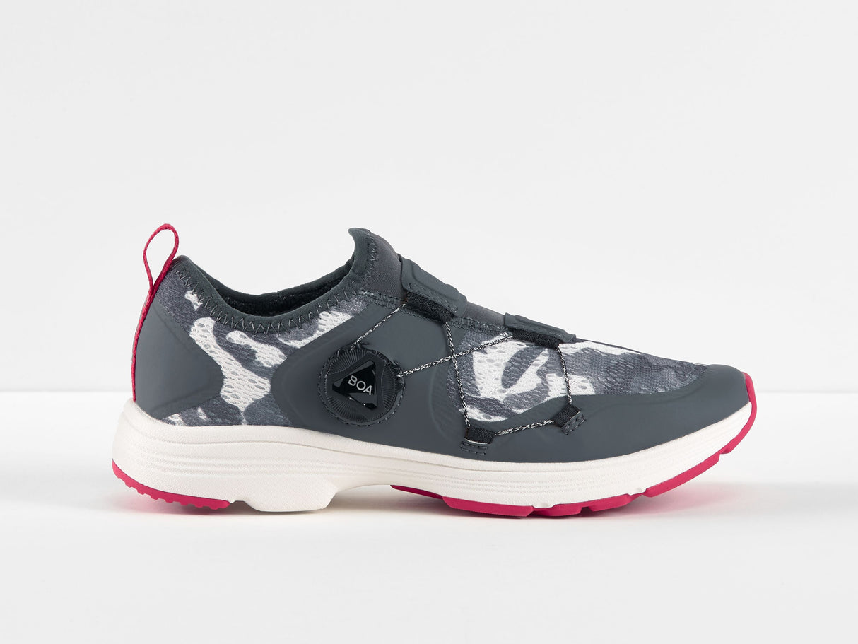 Bontrager Cadence 42.5 Grey Camo Shoe