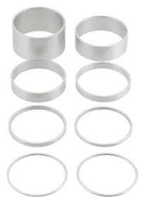 Fibonacci 1sp Spacer Kit, 8pc - Silver