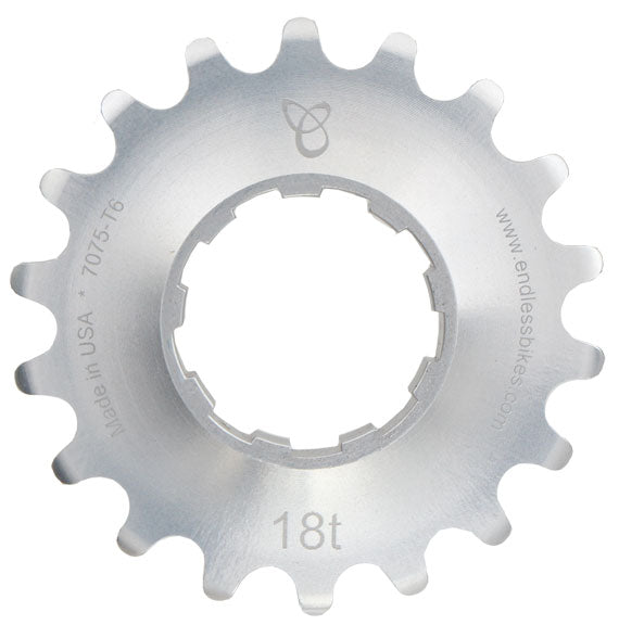 Kick Ass Cog, 18t - Silver Ano