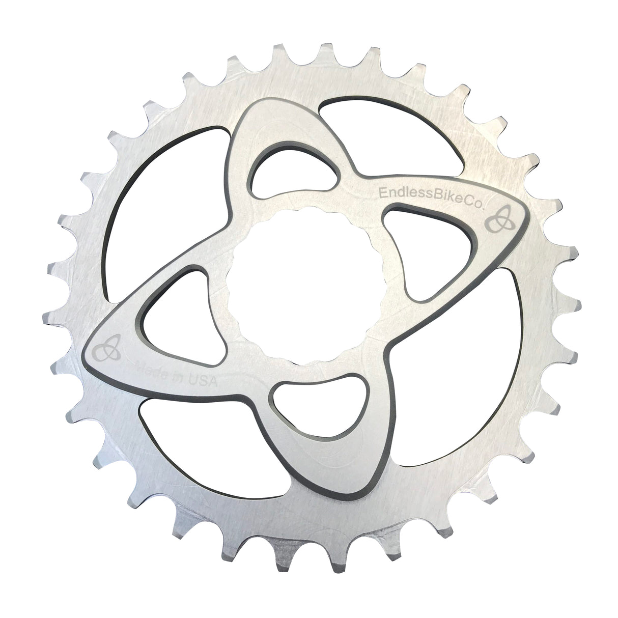DM Chainring, Race Face DM 32T - Silver