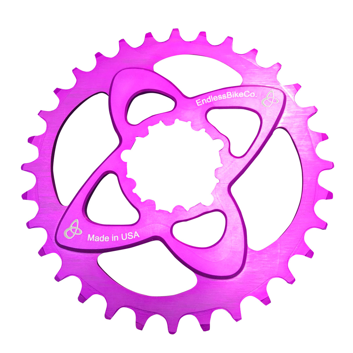 DM Chainring, SRAM DM 32T - Purple