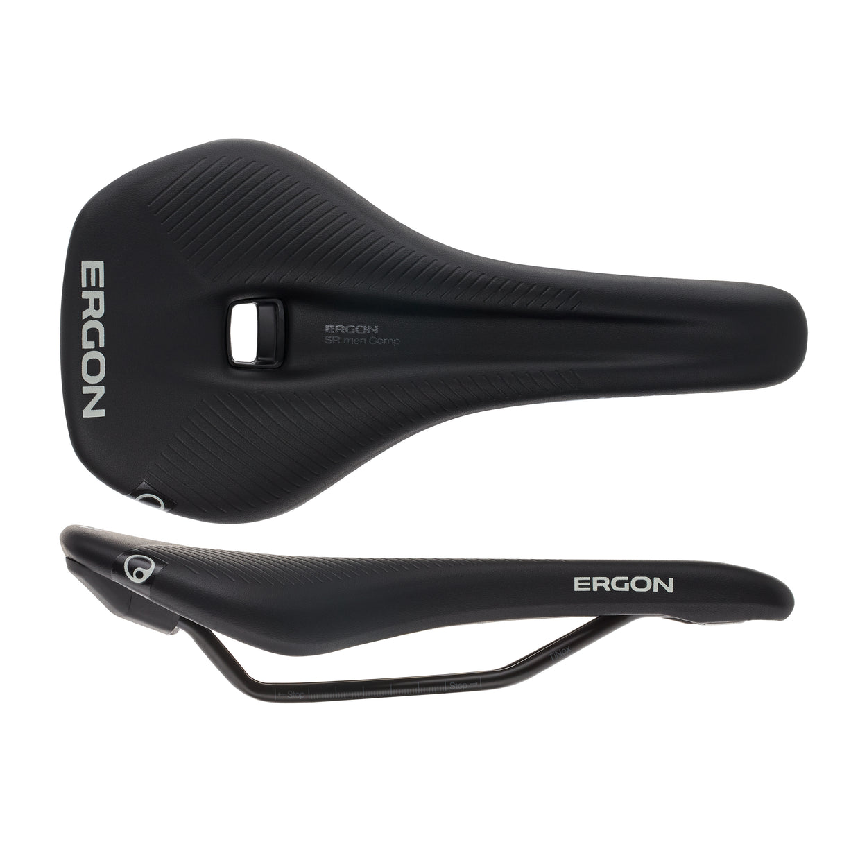 SR Comp Men's Saddle, Small/Medium, Stealth
