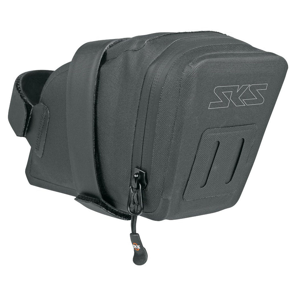 Race Saddle Bag, 0.75L, Strap Mount, Black NLS