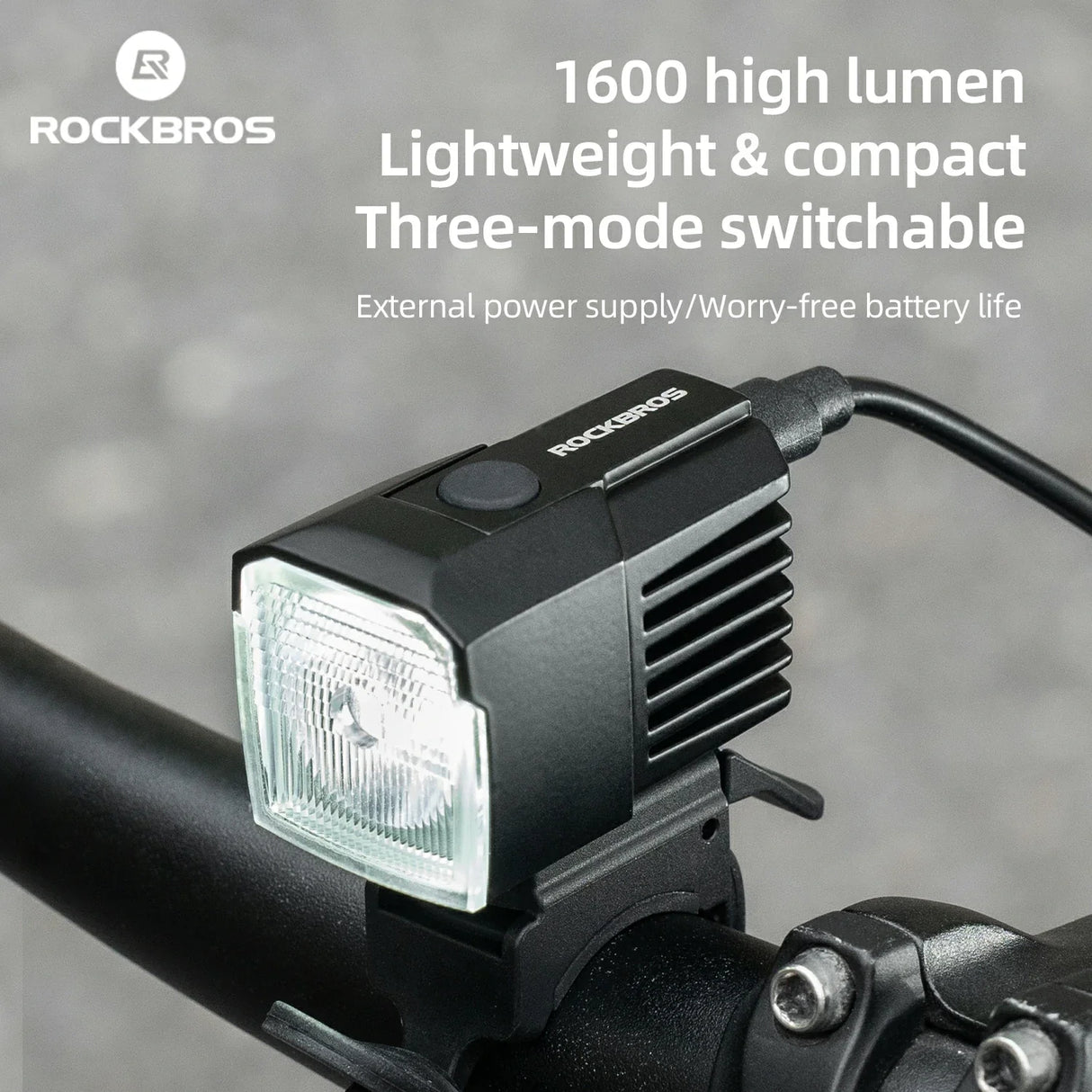 Front Light External Power Supply 1600LM USB-C