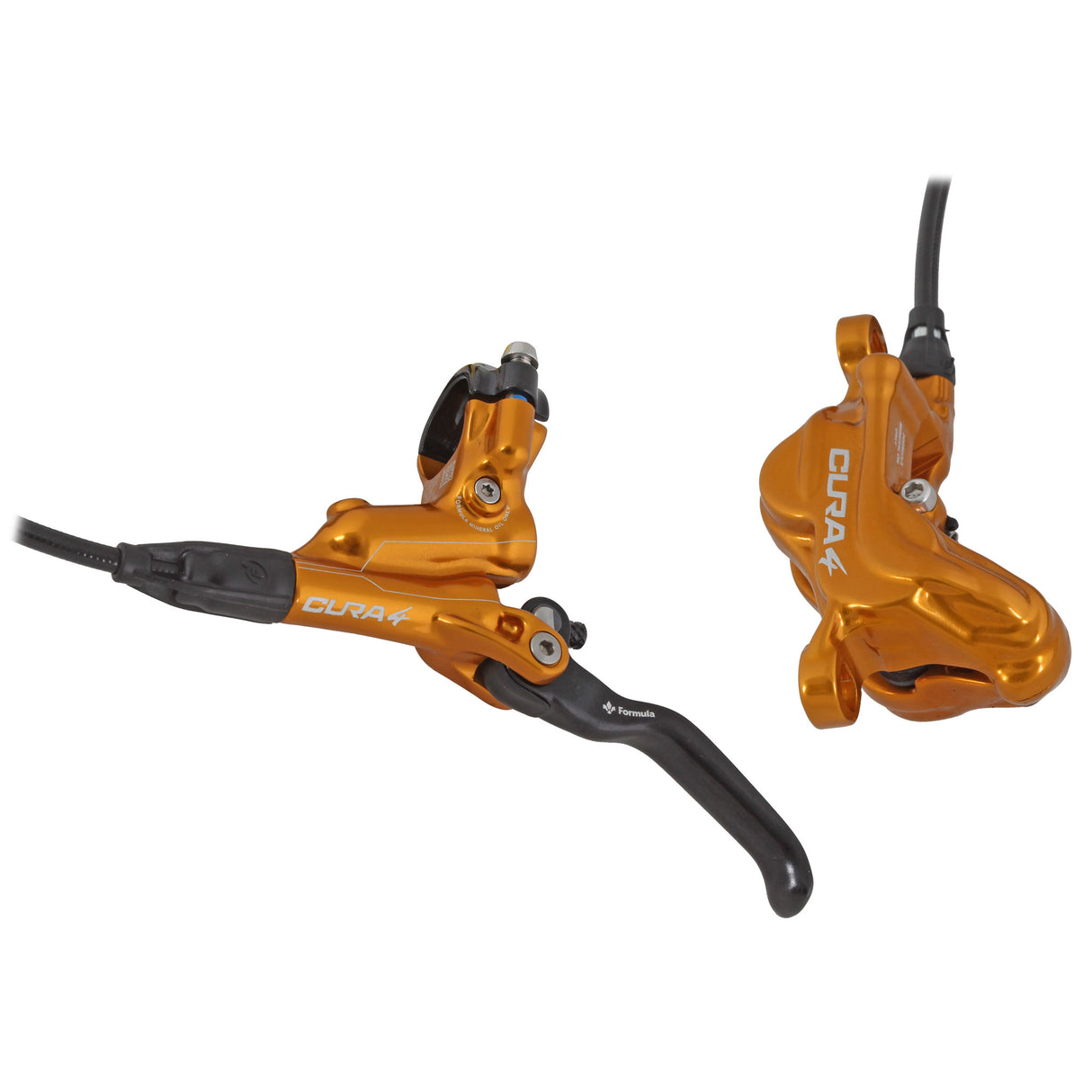 CURA-4 Disc Brake Kit, Front or Rear, Gold