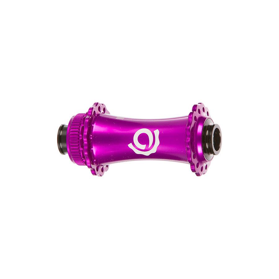 Industry Nine Solix M Classic Front Disc Hub Front 28H 15mm TA 110mm Boost Purple