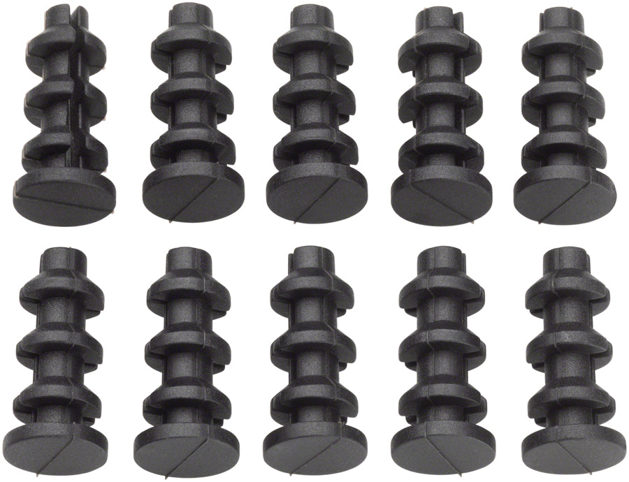 Jagwire Frame Plug Refill Bag - Closed Type 6.0-6.3mm Round Frame Port Bag/10 Plugs