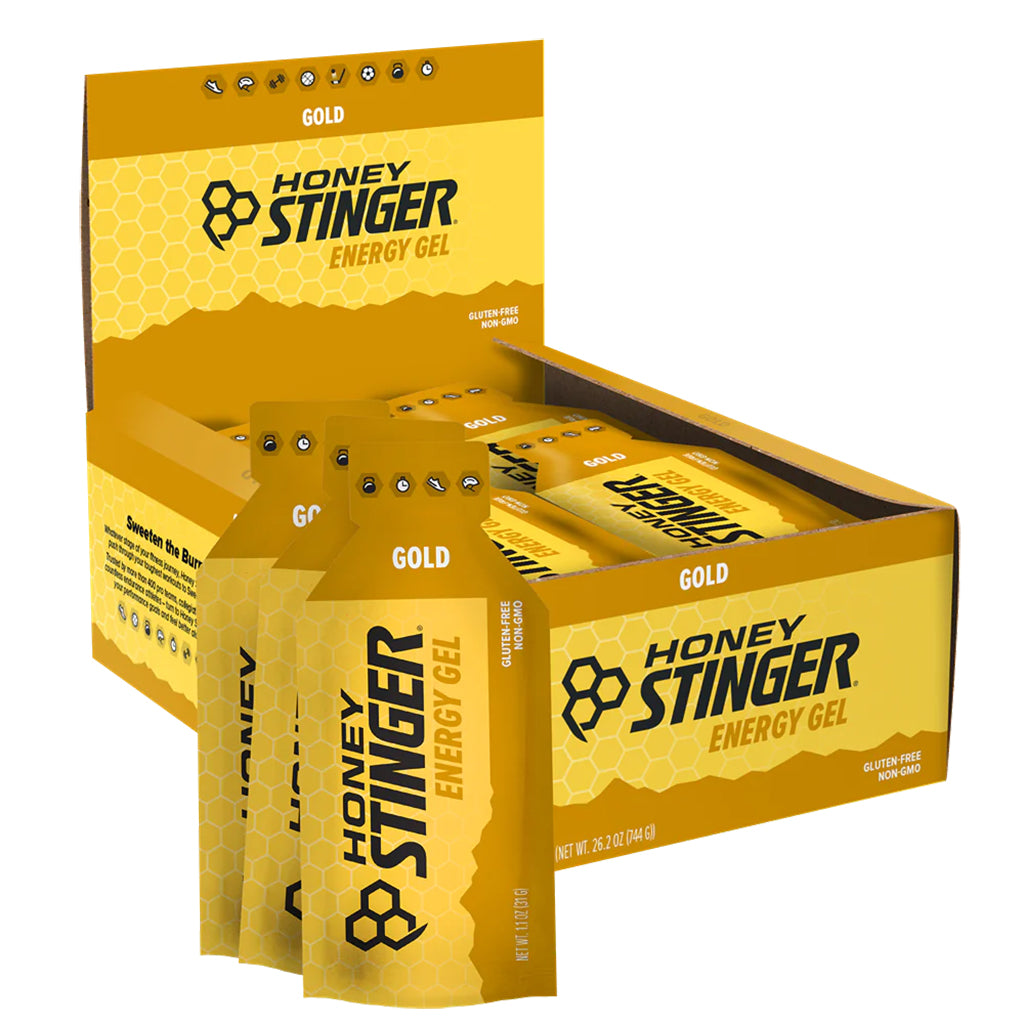 Energy Gel, Gold (Honey), 24/Count