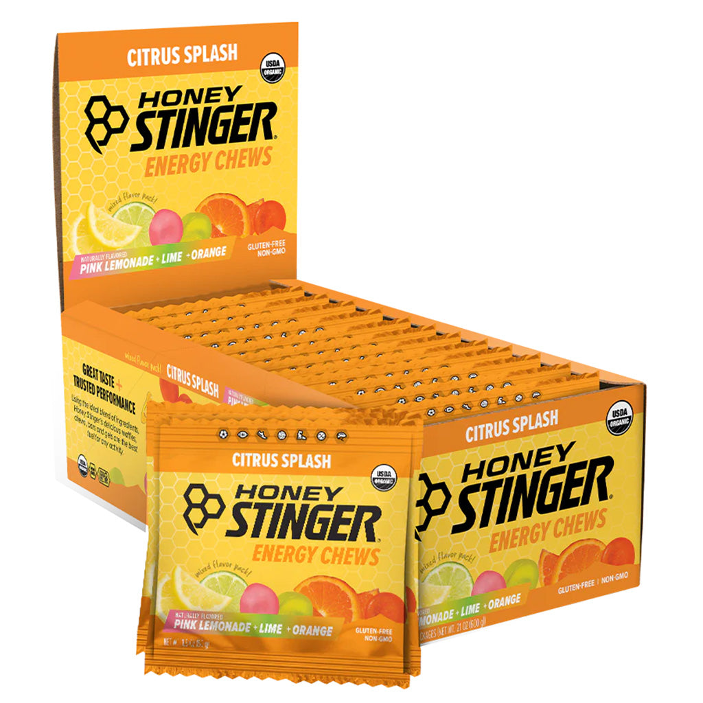 Organic Energy Chews, Citrus Splash, 12/Count