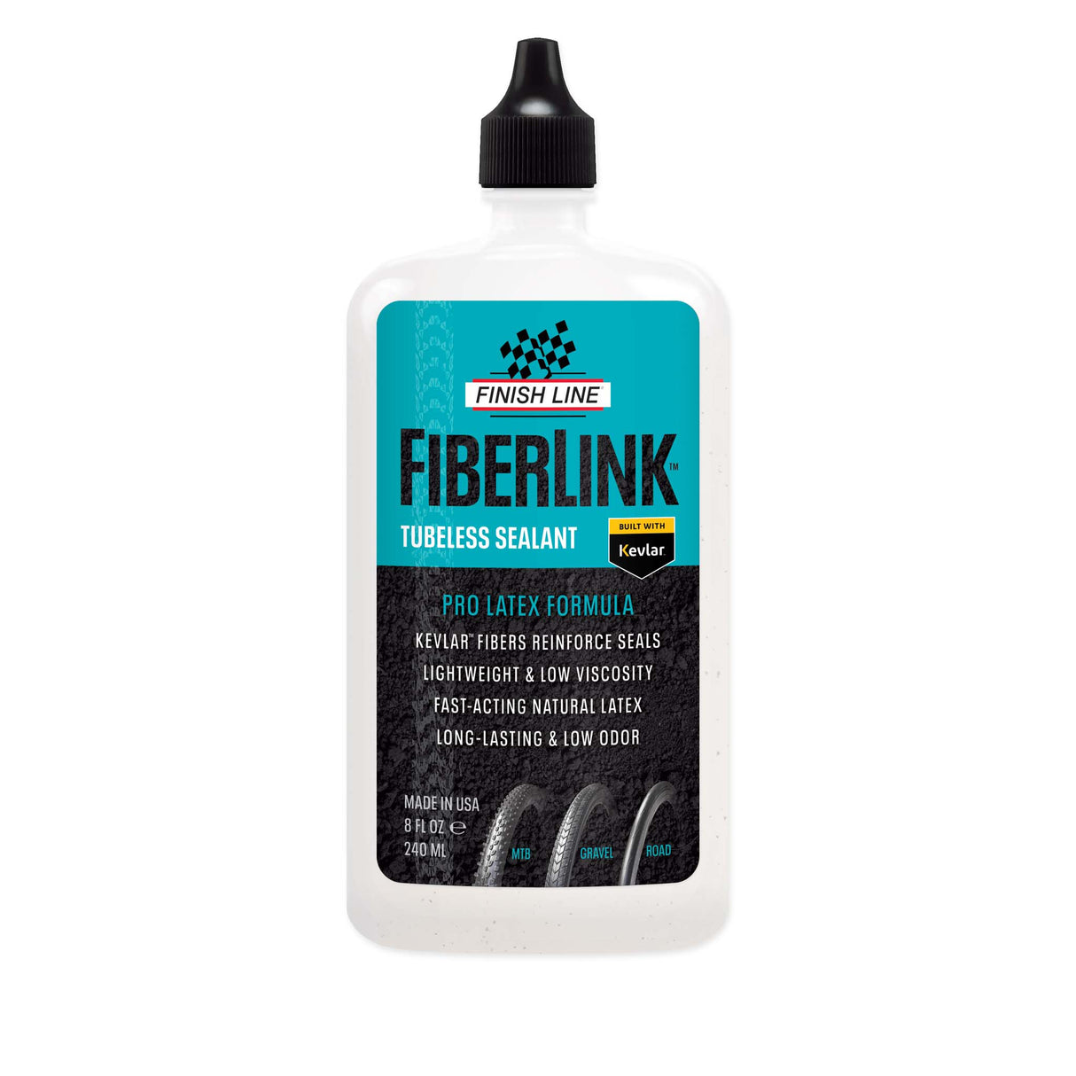 Fiberlink Pro Latex Tubeless Tire Sealant - 8oz