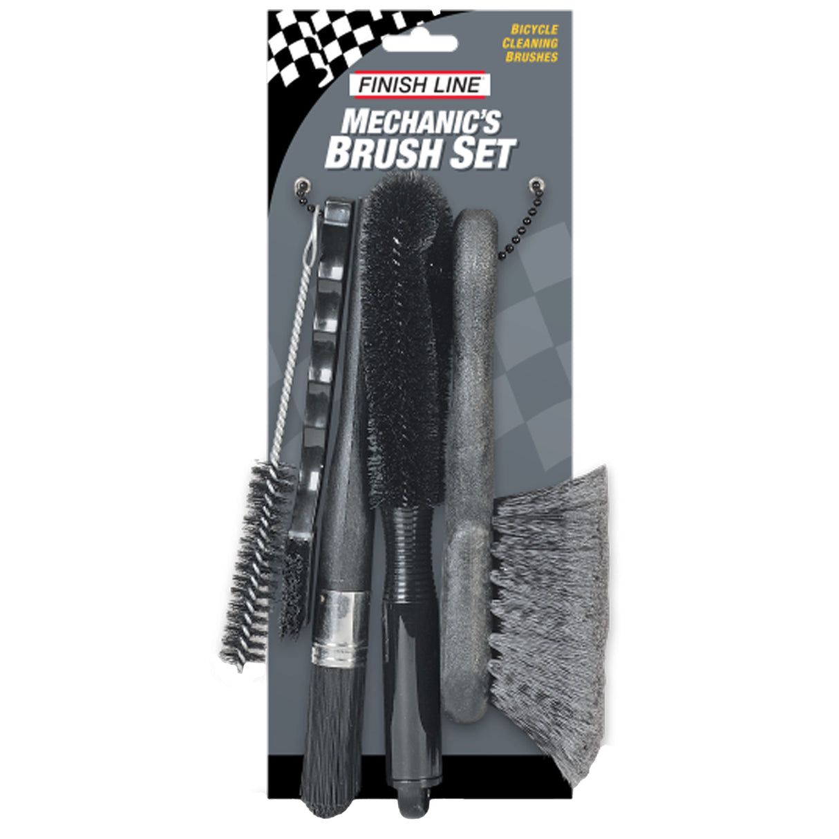 Easy-Pro Brush Set, 5-Piece + Hang Chain