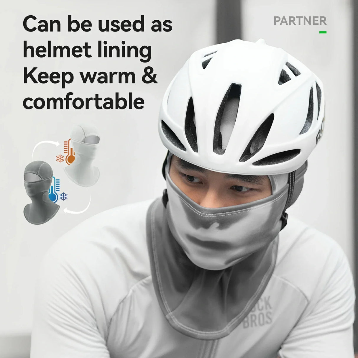 Fleece Balaclava Thermochromic Breathable Waterproof