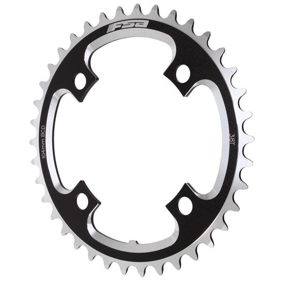 DH 3mm Chainring, 104BCD x 38T - Black