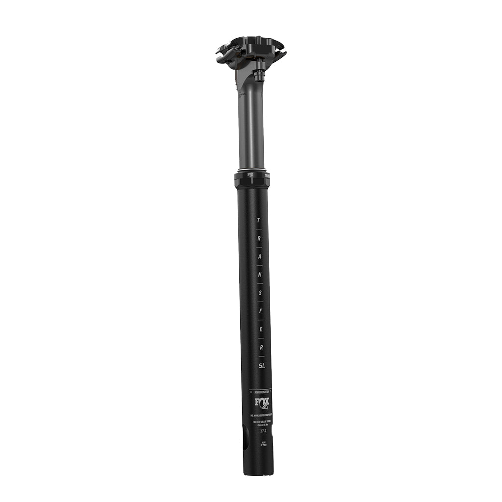 Transfer-SL Factory Dropper, 31.6, 125, 455mm, Black