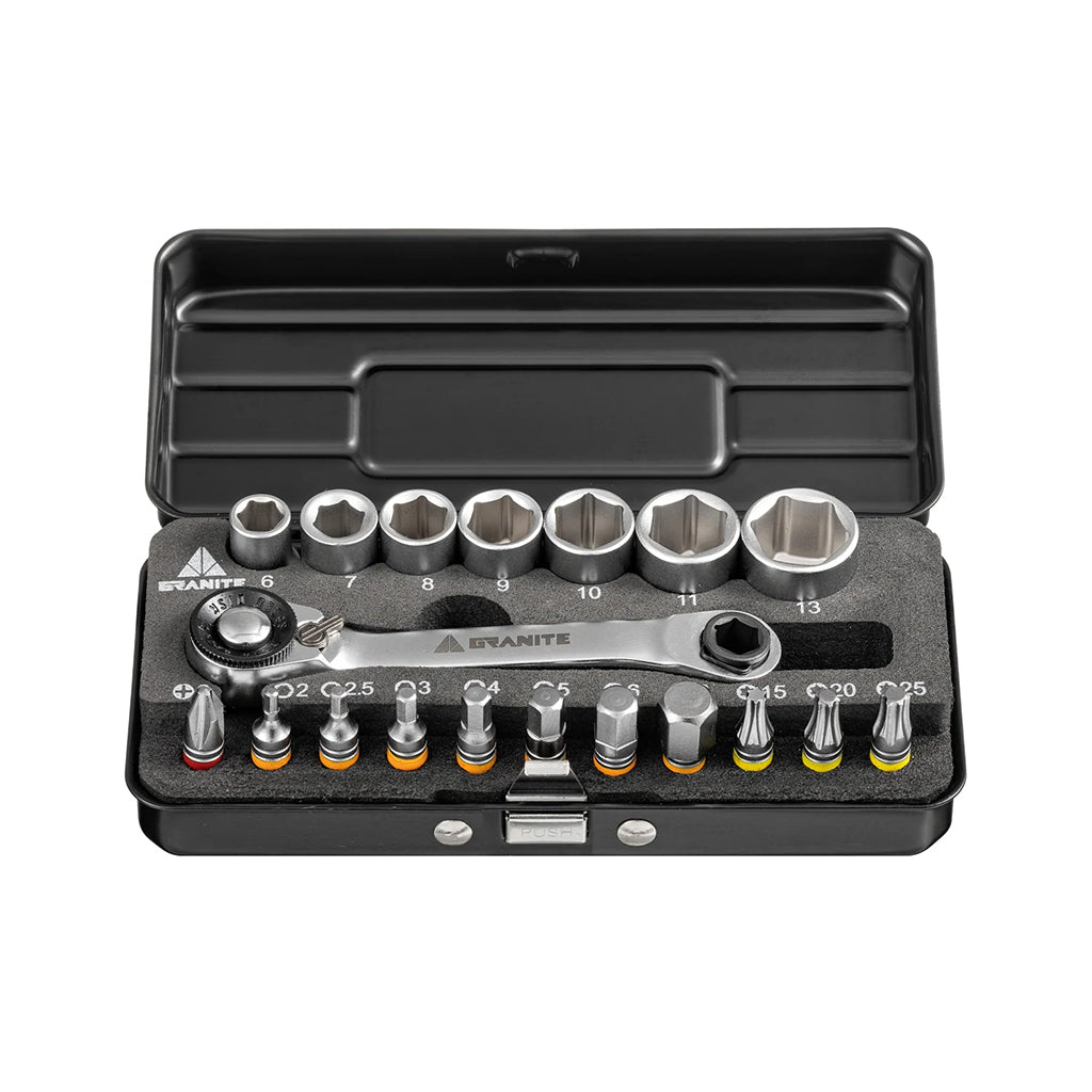 Hex bits & Socket Ratchet Tool Box