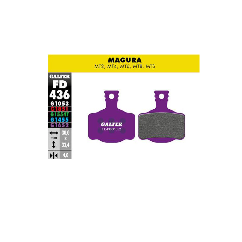 Disc Pads, Magura MT 2/4/6/8/S Series, E-bike