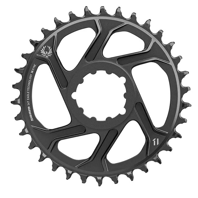 X-Sync Eagle 12sp Boost DM Chainring, 34t, Black
