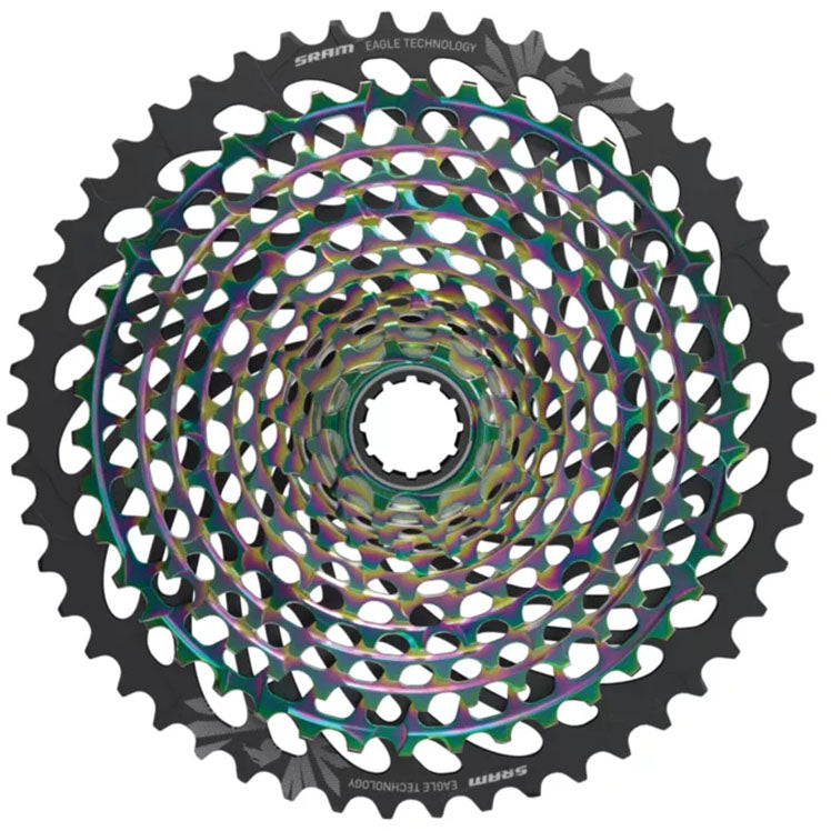XG-1299 XX1 Eagle 12sp Cassette, 10-50t, Rainbow