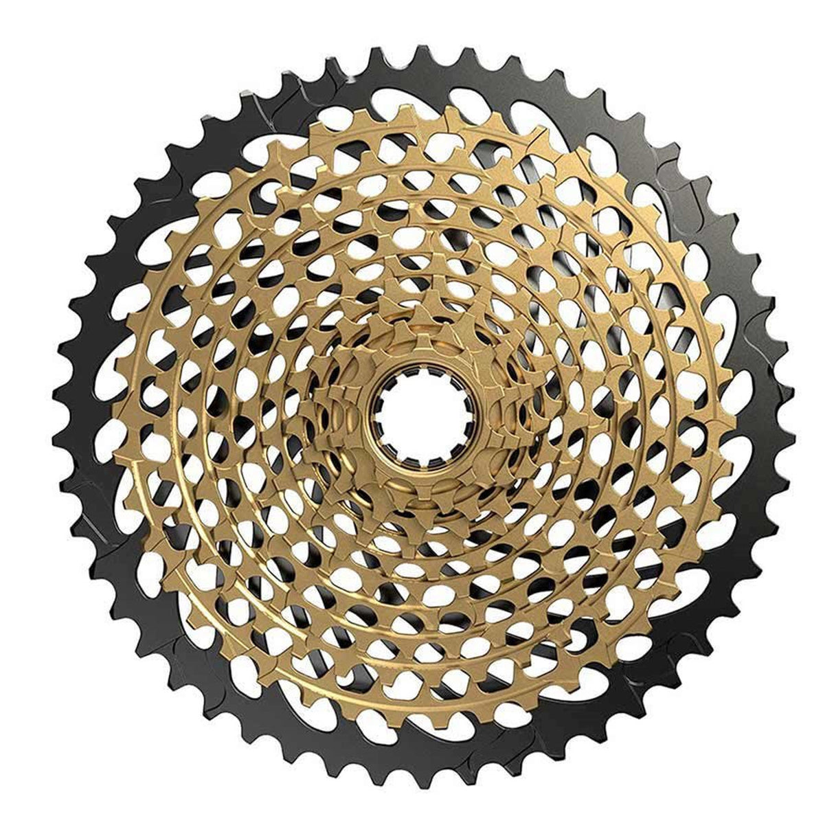 XG-1299 XX1 Eagle 12sp Cassette, 10-50t, Gold/Black