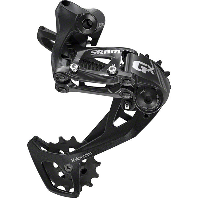 GX 2x11sp Rear Derailleur, Medium Cage w/Clutch, Black