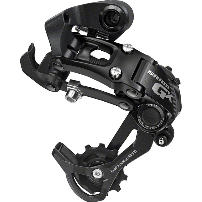 GX 10sp Rear Derailleur, Long Cage, Black