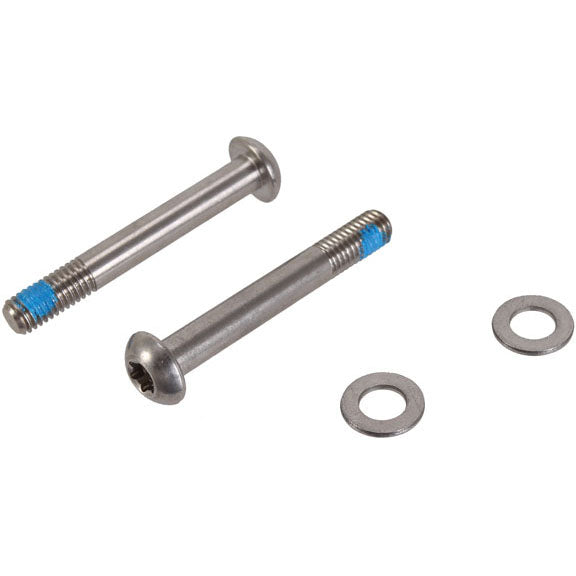 Flat Mount Bolts, 37mm Stainless T25, Pair