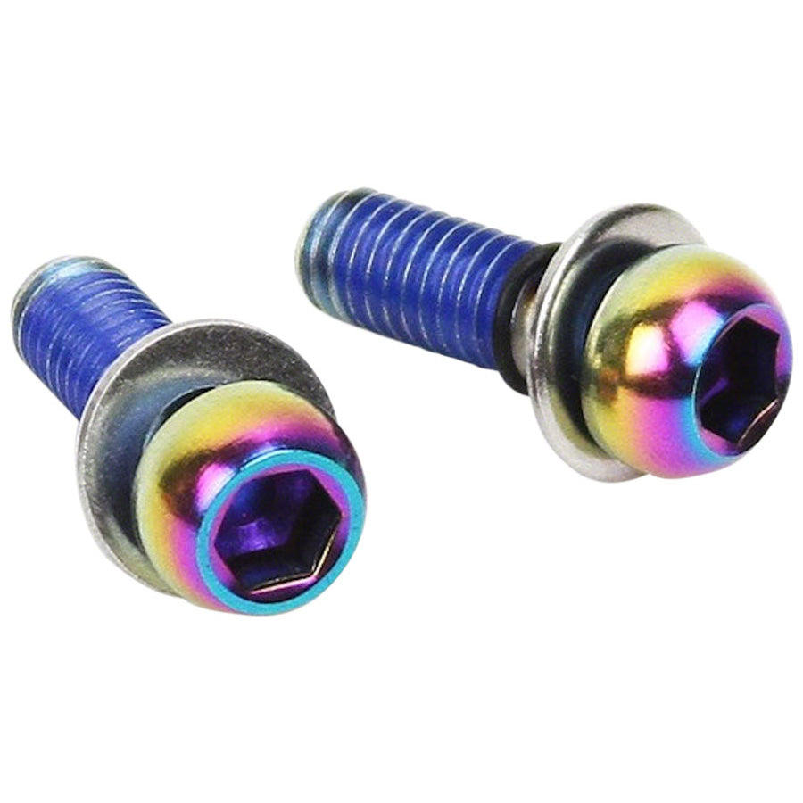 Direct and STD Mount Bolts, Rainbow, Pair