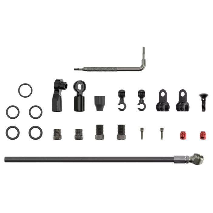 Disc Brake Hydraulic 2000m Tube Kit, Beveled Banjo