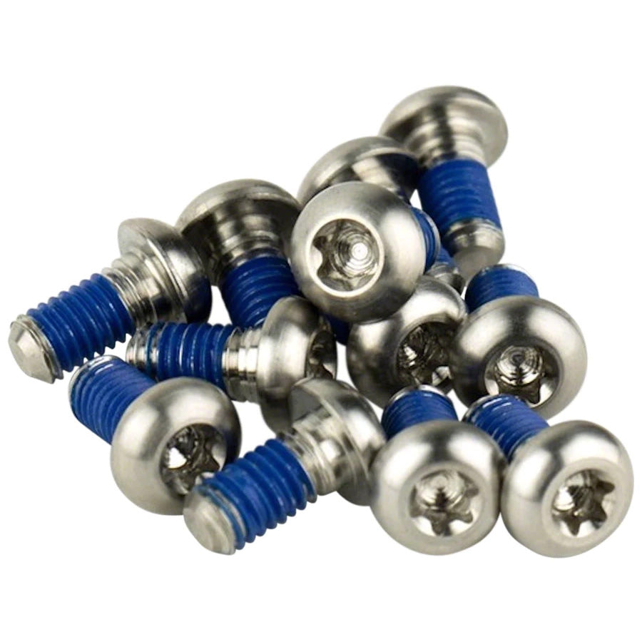Rotor Bolt Kit, Titanium, Silver, T25, 12/count