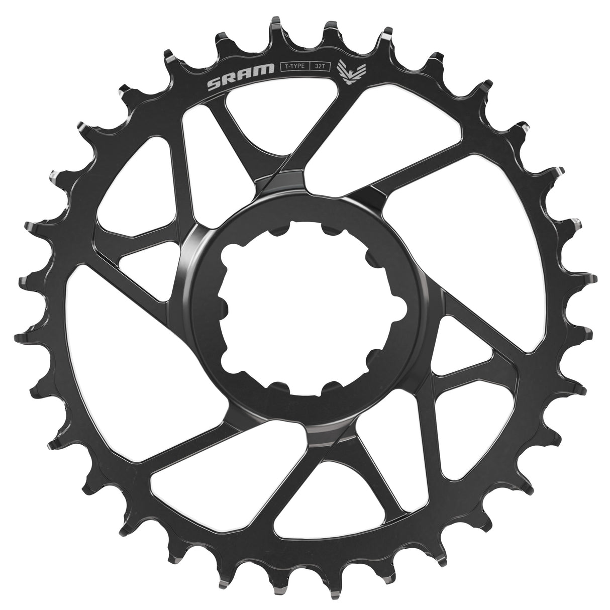 Eagle 70 T-Type 12sp Boost DM Chainring, 32t, Black