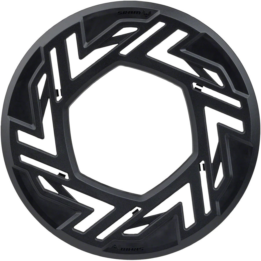 Chainring Guard, T-Type Ebike, Clip-On, Black