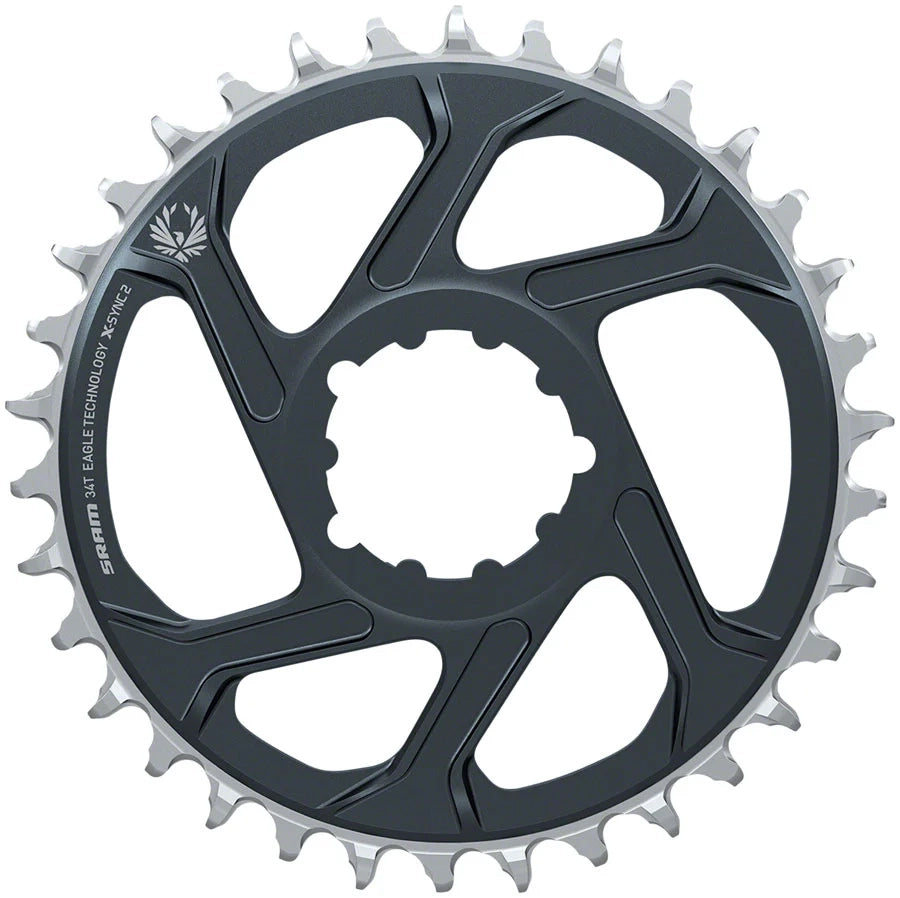 X-Sync Eagle 12sp Boost DM Chainring, 34t, Lunar/Polar