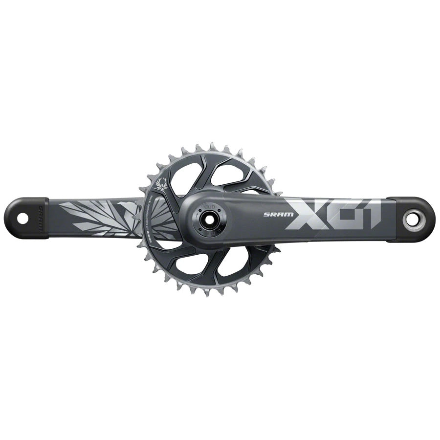 X01 Eagle 12sp Cranks, No BB, 32t, 170mm, CL52, Black