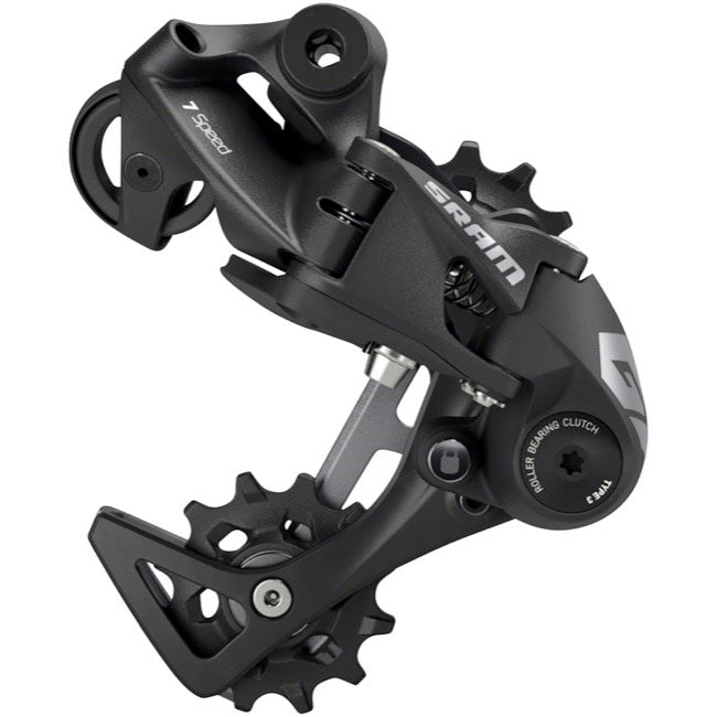 GX DH 7sp Rear Derailleur, Medium Cage, Black