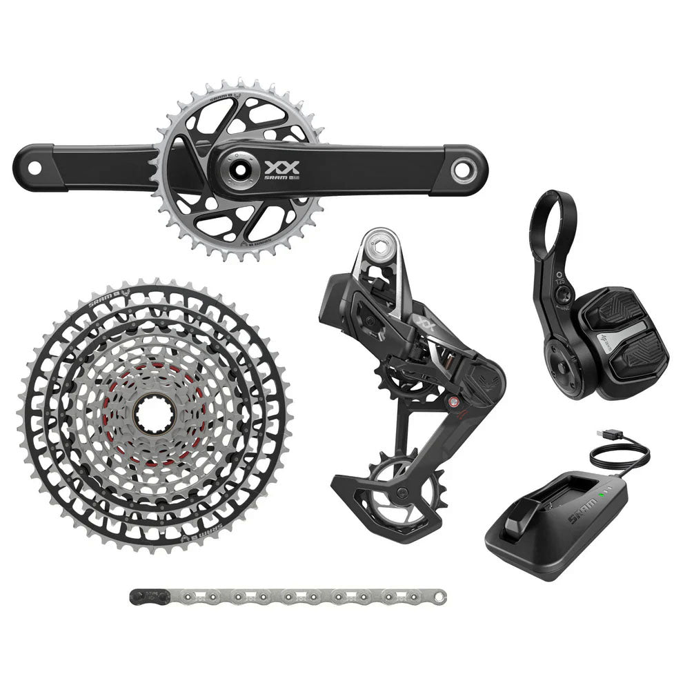 XX SL T-Type Eagle AXS Groupset 175mm Blk