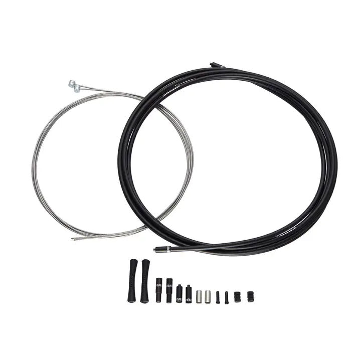 5mm SlickWire Extra Long Road Brake Set, Black NLS